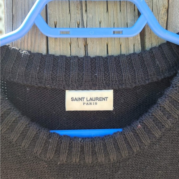 Saint Laurent Dinosaur Sweater Pink - Picture 3 of 6